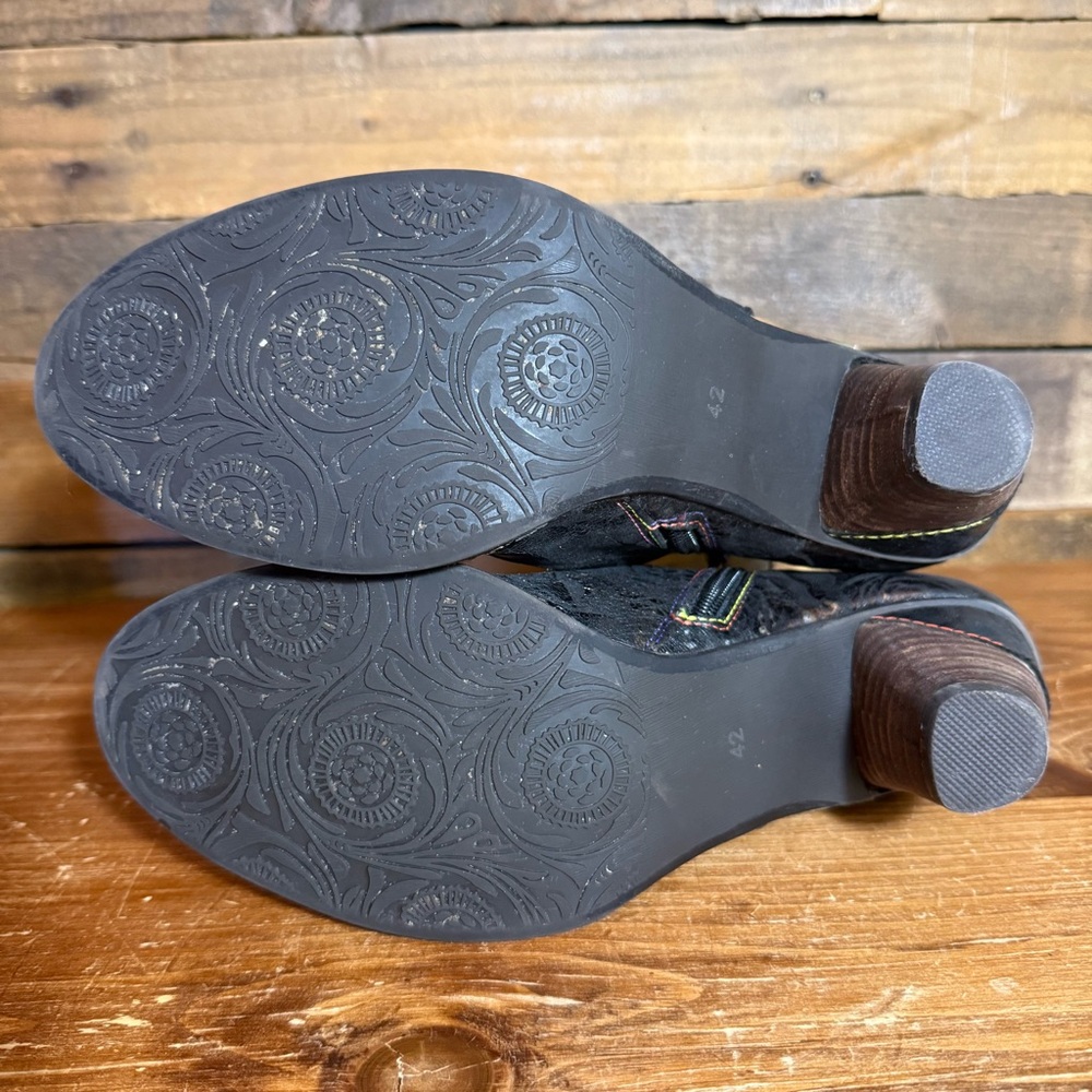L’artiste By Spring Step Water Lily Women’s Leather Bootie Size 10.5 US/42 EU - Picture 8 of 10